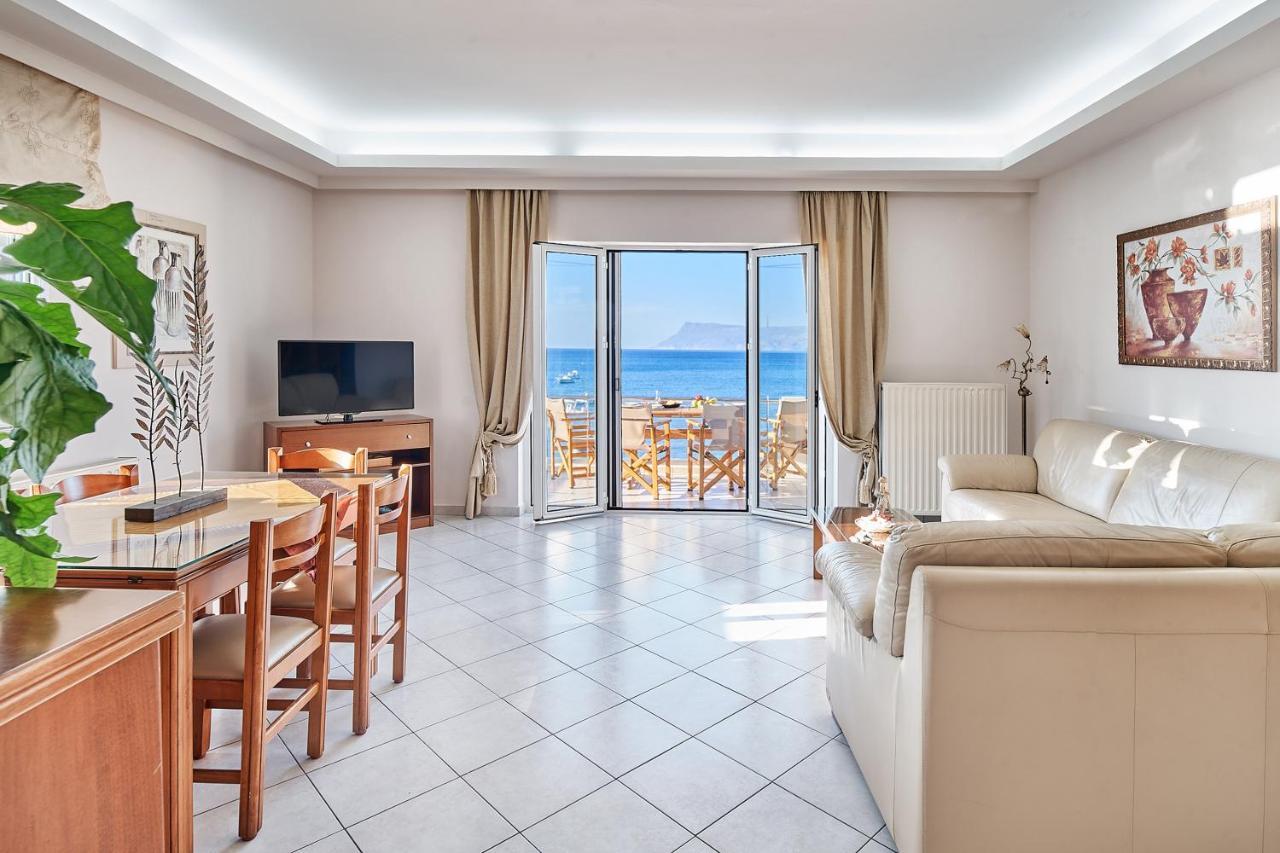 Sea View House Leilighet Kíssamos Eksteriør bilde
