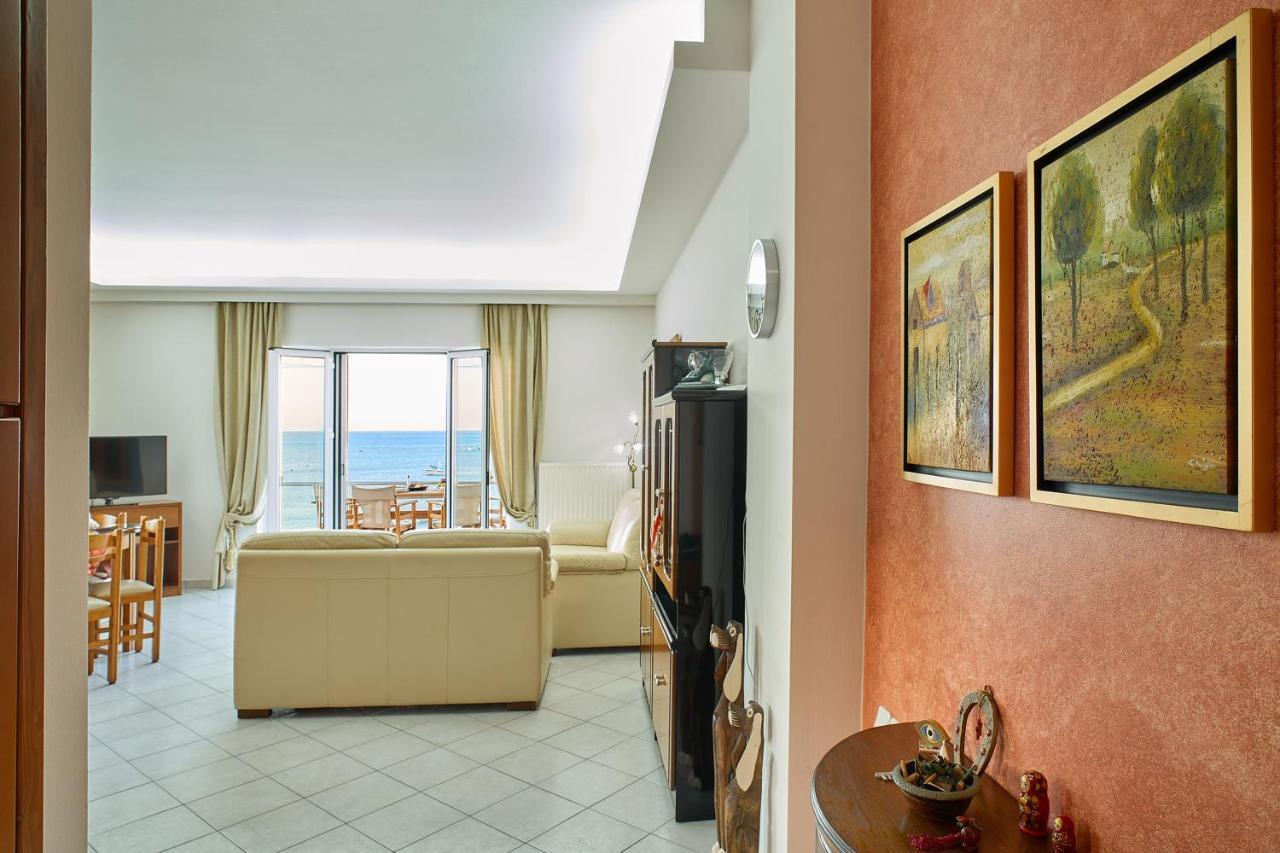 Sea View House Leilighet Kíssamos Eksteriør bilde